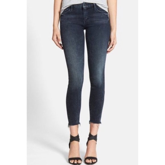 Mother The Looker Ankle Fray Jean